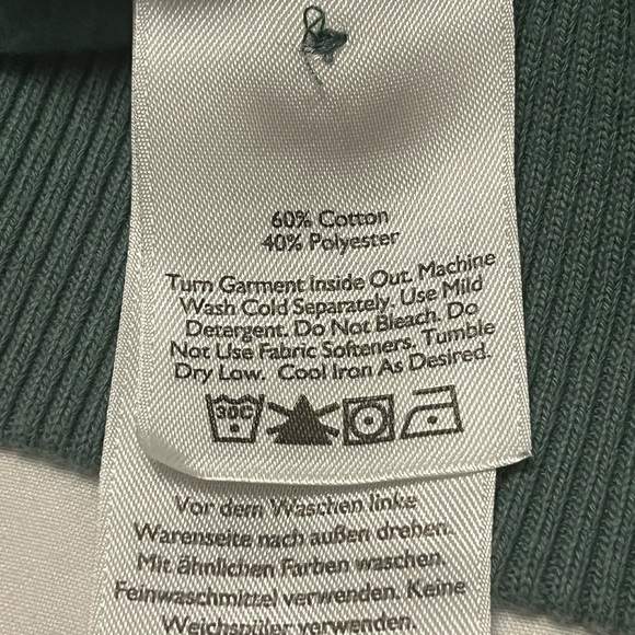 Eddie Bauer Women’s Sage Green Buttoned Hoodie Size XL - Picture 11 of 11